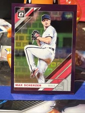 2019 panini prizm max scherzer #116 Purple Prizm /99