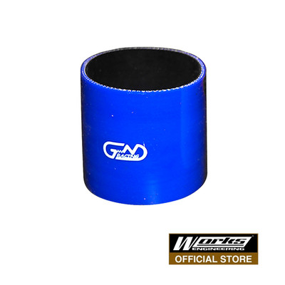 JN RACING straight coupler 3'' - White-JNSCH3-04
