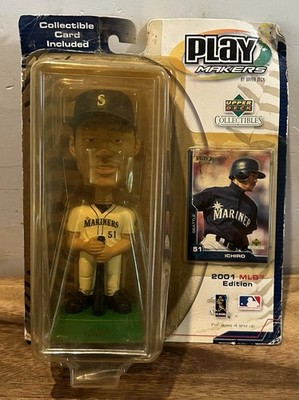 Ichiro Mariners 2001 Upper Deck & 2006 Forever Collectibles Bobble