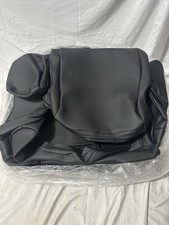 Clazzio 08-10 F250-f350 Seat Covers Black Leather Full Set