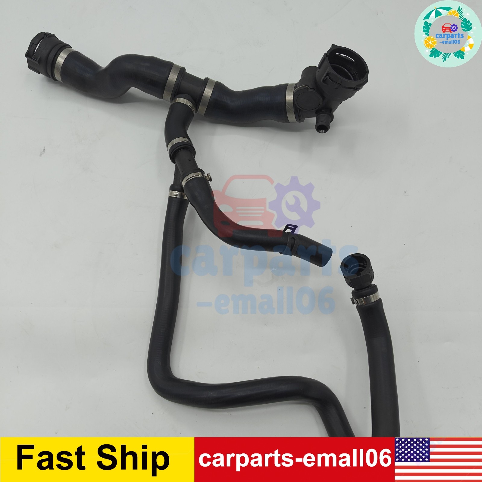 Rolls-Royce Ghost Upper Coolant return pipe P/N 17127604913