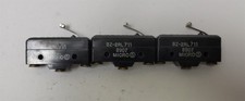 Lot of 3 Micro-Switch BZ-2RL711 Roller Lever Snap Action Limit Switches , 15 Amp
