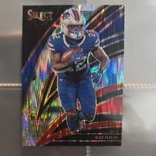 2025 Panini Select Prizm Club Level Ray Davis #284 Buffalo Bills Football