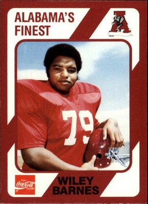 1989 Alabama Coke 580 Collegiate Collection Football ''Main Set'' Cards #1 to #199
