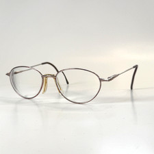 Gloria Vanderbilt M24 Eyeglasses Frame Only Womens 51-17-140 Silver Metal Korea