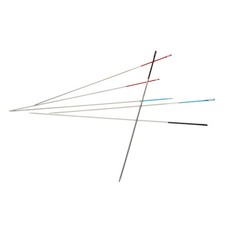 Assorted Color Coded Hand Sewing Needles for Beading and Crafting 6 Pack