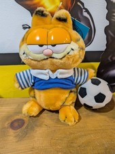 Garfield Plush Vintage 9" Soccer w/tags Pure Dakin