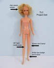 Vintage Barbie - Mattel 1969 Francie Doll #1170 Blonde Twist n Turn - TLC
