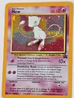 Pokemon Card Mew HOLO Black Star Promo #9 LP swirl and moon