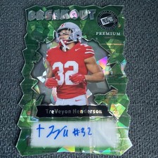 2024Press Pass - Rookie Autographs TreVeyon Henderson Orange 5/10 BreakOut 