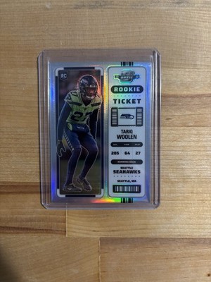 K183,401 -  2022 Panini Contenders Optic Silver #100 Tariq Woolen
