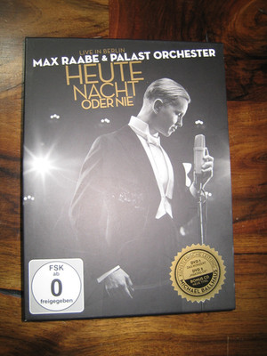 Max Raabe Heute Nacht oder nie DVD Pack mit Bonus CD, sehr gut