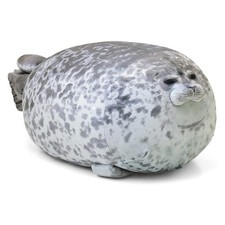 Plush Seal Pillow, Giant Stuffed Animal Plushie, Stuffed Seal Plushy Squish P...