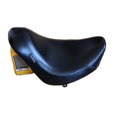 Le Pera Silhouette Solo Sitz schwarz glatt für Harley Softail Twin Cam 00 - 2007