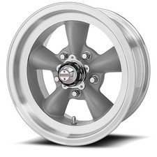 American Racing Vintage Vn105 Torq Thrust D 15x10 5x4.5 Gray Machine 15 -44mm American Racing Vintage Vn105 Torq Thrust D 15x10 5x4.5 Gray Machine 15 -44mm