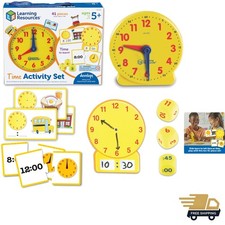 Kids Learning Clock Set Classroom Teaching Te...