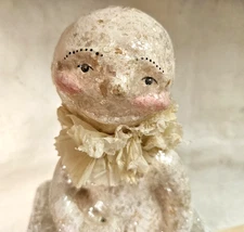 Vintage Dee Foust for Bethany Lowe 13” Moon Snow Man Christmas Star Retire READ