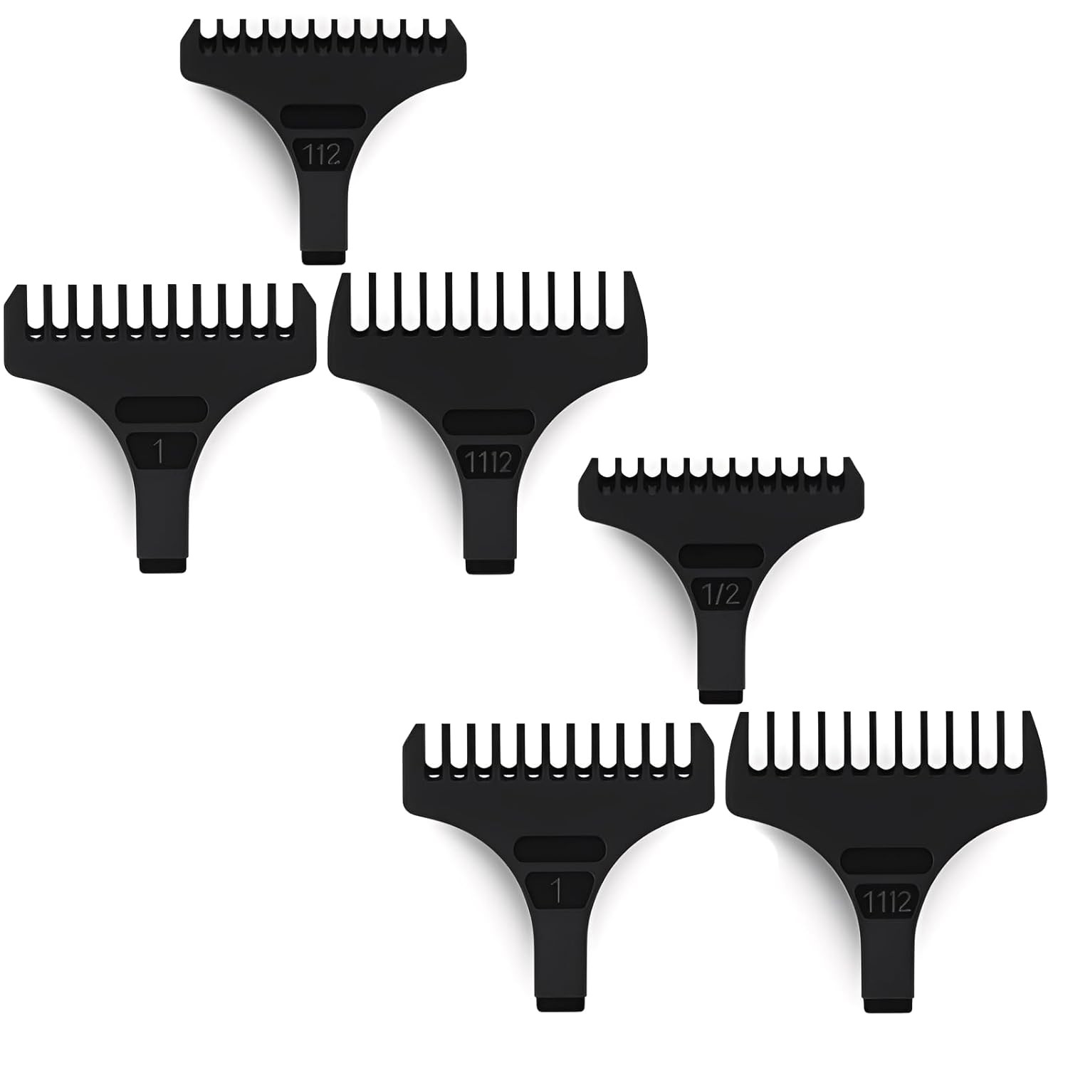 T Wide Trimmer Guides,6 Pack Compatible with Wahl Mgx20250801xianweishu6pcs 