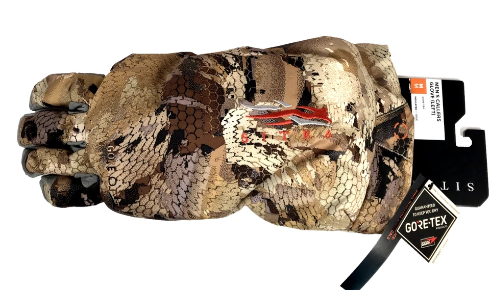 Sitka Callers Glove Medium Left Hand Gore-Tex PrimaLoft Waterproof Waterfowl - Image 2 of 4