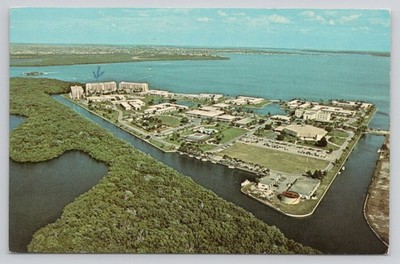 Shell Point Village Fort Myers Florida Aerial View Postcard 1979