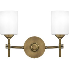 Quoizel ARI8615 Aria 2 Light 15"W Vanity Light - Brass