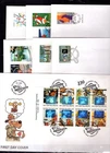 # FINLAND - 7 FDC - ARCHITECTURE - CHRISTMAS - SPACE - ANIMALS