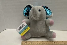 New Twinkles the Elephant Sequin Weighted Plush Sensory Calming Stuffed Animal