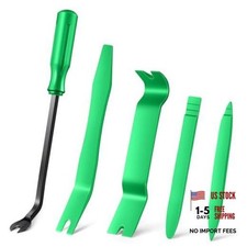 5 pcs Auto Trim Removal Tool Kit, No Scratch Plastic Pry Tool Kit - Green