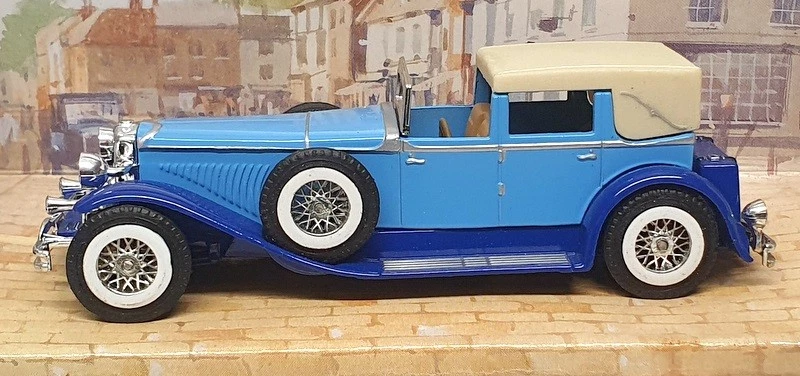 Matchbox Appx 10cm Long Diecast Y-4 - 1930 Duesenberg Model J - Blue - Image 3 of 4