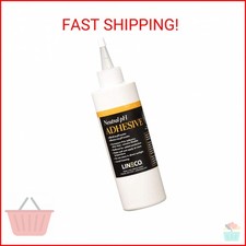 LINECO Neutral pH Adhesive 8 Oz, Acid-Free, All-purpose Glue, Dries Clear and Re