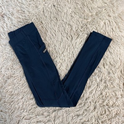 Child s Medium Navy Kerrits Full Seat Horseback Riding Tights Breeches