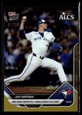 2025 Topps Now 889 Jeff Hoffman Toronto Blue Jays ALCS Save 1st WS Gold 40/50