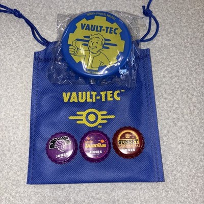 Fallout Jones Soda Vault-Tec Supply Pack Bottle Opener Caps (3)