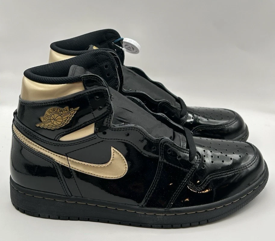 Preços baixos em Jordan 1 Retro OG High Black Gold | eBay