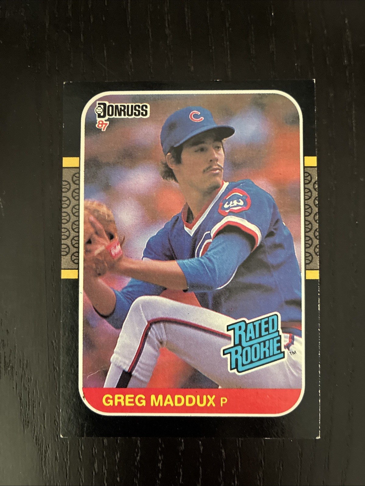 1987 Donruss - Rated Rookie Greg Maddux #36 (RC)