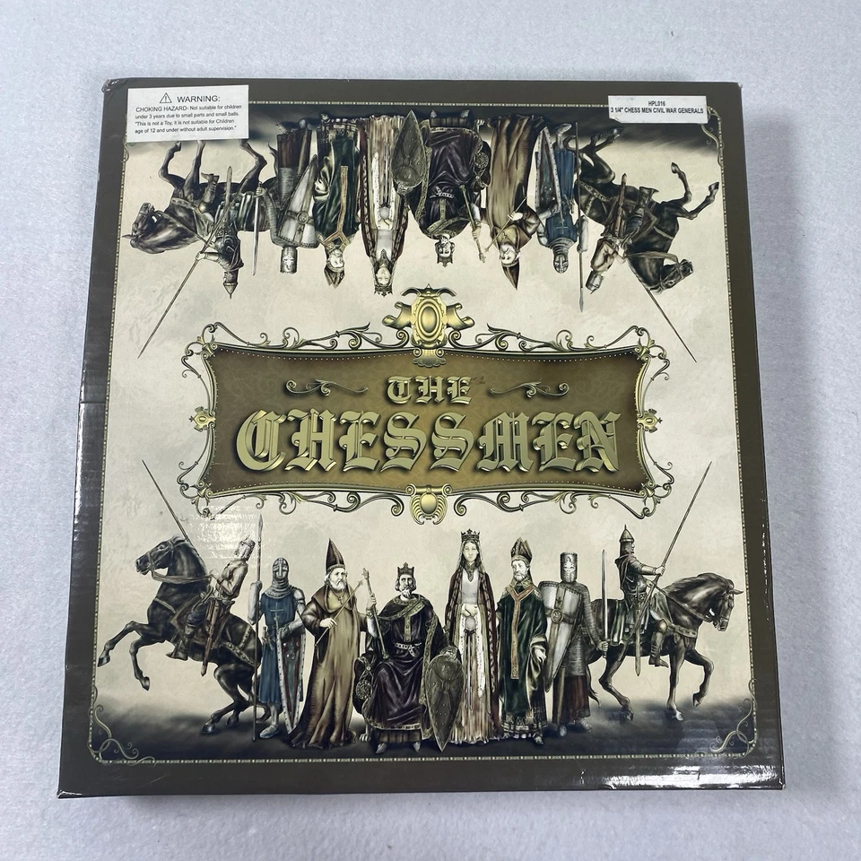 The Chessmen American Civil War Chess Piece Set - HPL016 - War Generals - 3.25" - Image 2 of 4