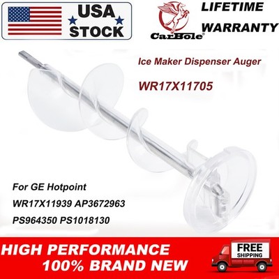 WR17X11705 Ice Maker Auger for GE Hotpoint Refrigerators AP3672963 1166053