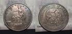 1977 S Trade Dollar $1 Cleaned, Scratches, Chop Marked