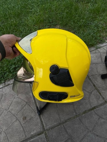 MSA Gallet F1SF25 nachleuchtend / Feuerwehrhelm / Einsatzhelm - Bild 3 von 7