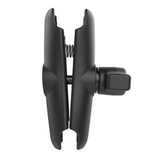 RAM Mounts RAM-B-201U 3 inch Aluminum Double Socket Arm for 1" Ball