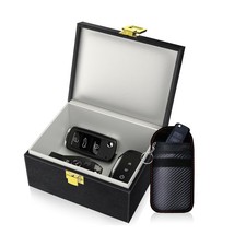 Samfolk Faraday Box with Faraday Bags for Car Keys, Car Key Signal Blocking B...