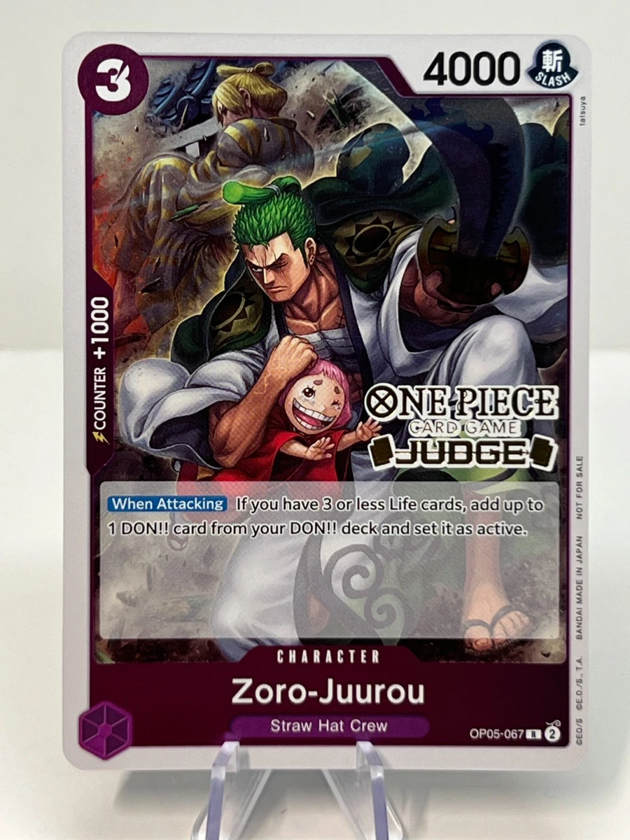 25+ Zoro-Juurou OP05-067 One Piece Promotion Cards for sale