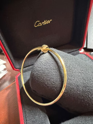 Cartier Juste un Clou Armreif 18K Gr.19 Ref. B6062619 Full Set
