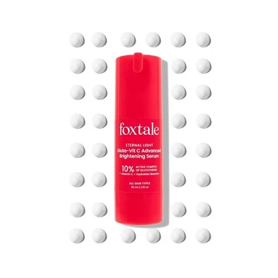 Foxtale 10% Vitamin C + Glutathione Complex Serum, Brightens Skin 30 ml