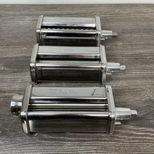 Kitchen Aid 3-Piece Pasta Roller & Cutter Set Attachments