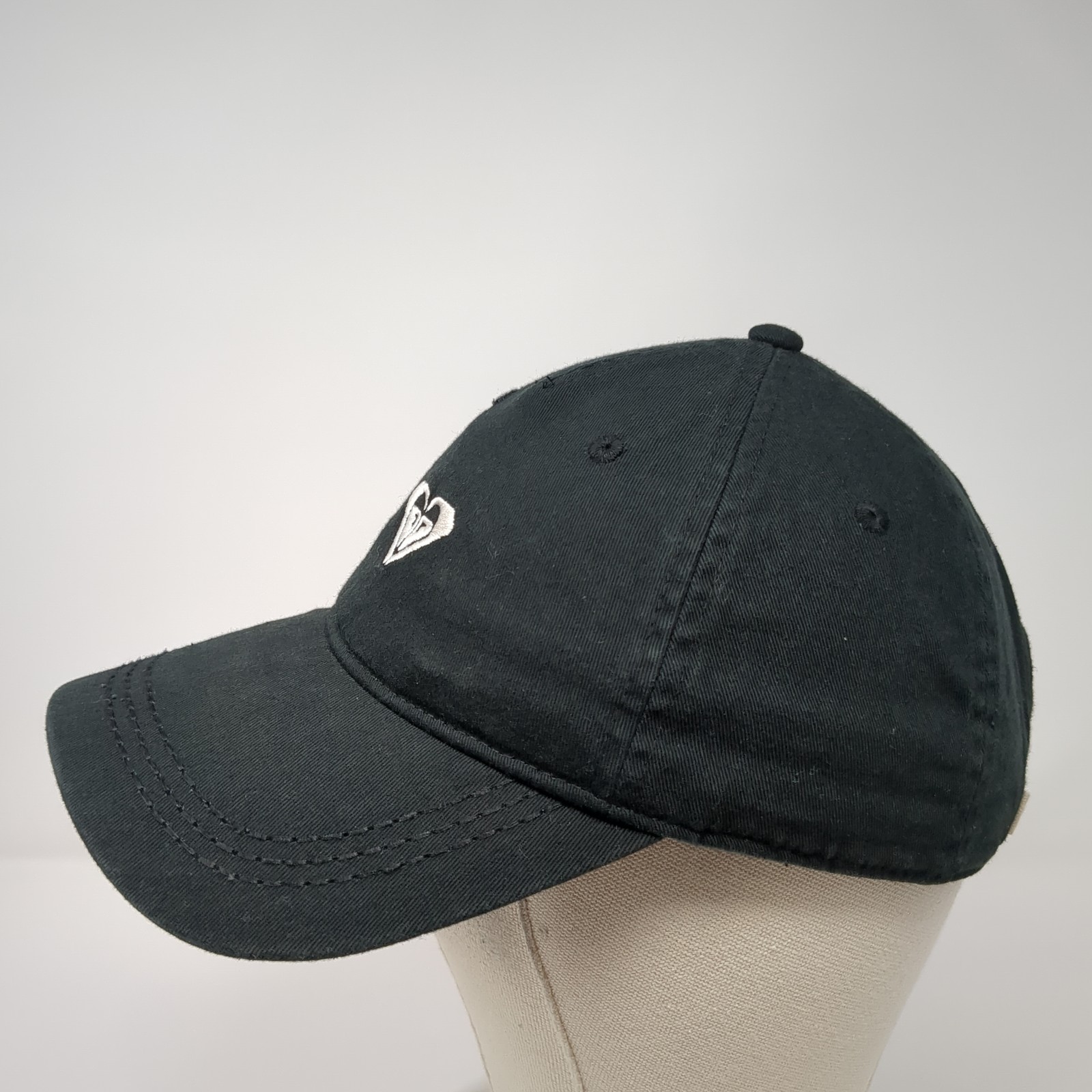 Roxy Strapback Hat Black One Size Adjustable Embr… - image 3