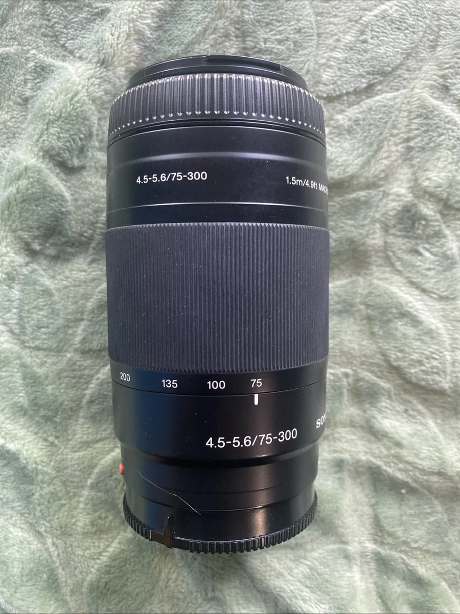Sony A-mount 75-300mm Focal Camera Lenses for sale | eBay