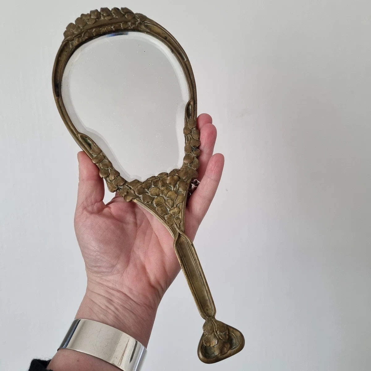 Miroir à main vintage - Zen à la maison