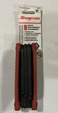 New Snap On Tools Usa 9 Pc Foldable Ball End Allen Key Hex Wrench Set Awefbh9k
