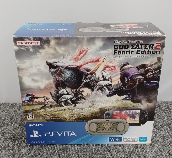 Sony PS Vita PCH-2000 GOD EATER 2 Fenrir Edition Limited Console